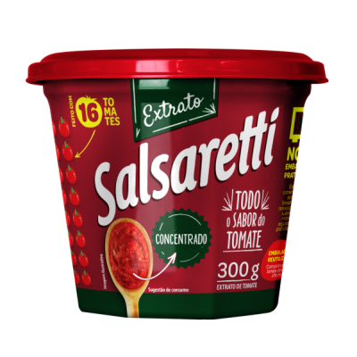 Extrato Tomate Salsaretti Bowl 24X300G