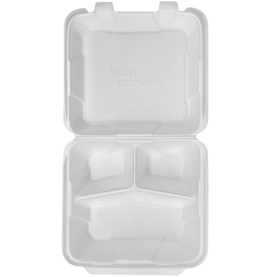 Marmitex 3 Div. BH-132 Bom Apetite (1100 Ml) 100 Un