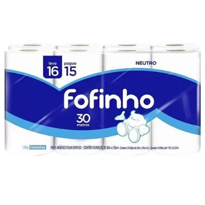 Papel Hig. Fofinho 4 Un