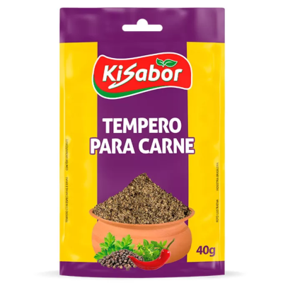 Tempero Para Carne Kisabor 30X12X5G