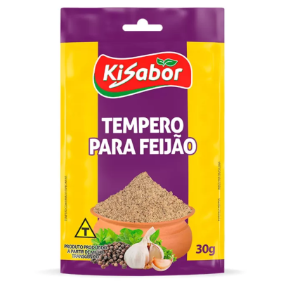 Tempero Para Feijao Kisabor 30X12X5G