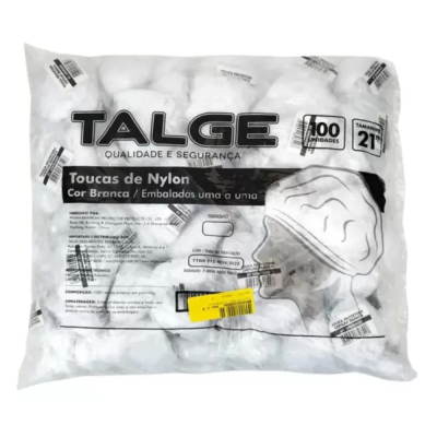 Touca Rede Branca Talge Un