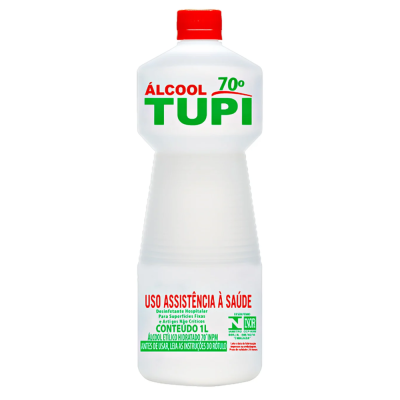 Alcool (70,0) Tupi  12X1 Litro