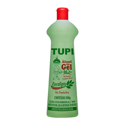 Alcool Gel Eucalipto Tupi 12X5Oo G