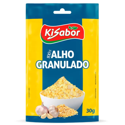 Alho Granulado Kisabor 12X30G