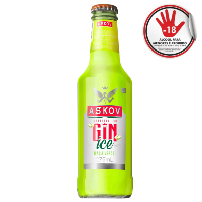 Askov Ice Gin Maca Verde 6X275Ml