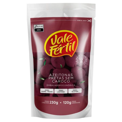 Azeitona Preta S/ Caroco Vale Fertil 24X120G