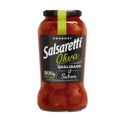 MOLHO OLIVA VIDRO SALSARETTTI KIT 3X500G