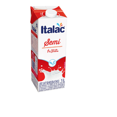 LEITE SEMI DESNATADO ITALAC 12X1 LITRO