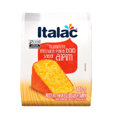 MISTURA PARA BOLO AIPIM ITALAC 12X400G