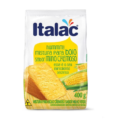 MISTURA PARA BOLO MILHO VERDE ITALAC 12X400G