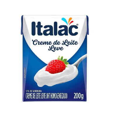 CREME DE LEITE ITALAC 24X200G