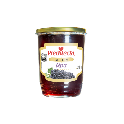 GELEIA UVA VIDRO PREDILECTA 15X230G
