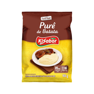 PURE DE BATATA  KISABOR 160G