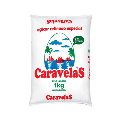 ACUCAR REFINADO CARAVELAS 10X1KG
