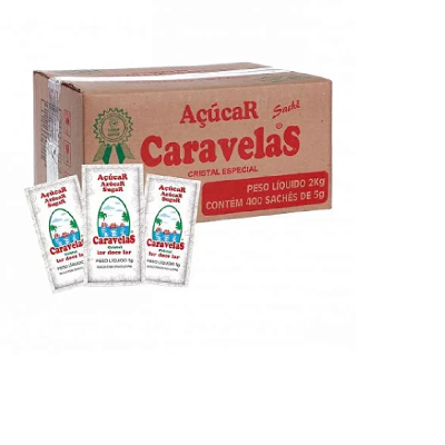 ACUCAR SACHE 400UN CARAVELAS