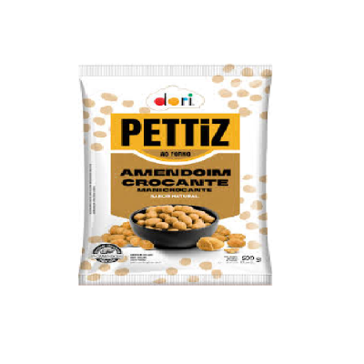 AMENDOIM PETTIZ NATURAL CROCANTE 350G
