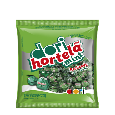 BALA HORTELA RECHEADA 400G