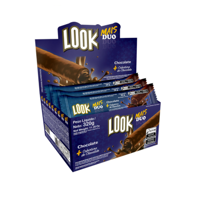 LOOK MAIS DUO CHOCOLATE 16X20G
