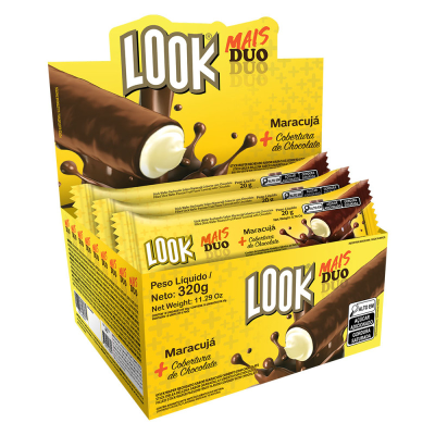 LOOK MAIS DUO MARACUJA 16X20G