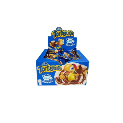 CHOCOLATE LEITE TORTUGUITA DISPLAY 24X15,5G