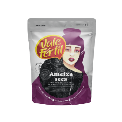AMEIXA SECA S/ SEMENTE VALE FERTIL 24X80G