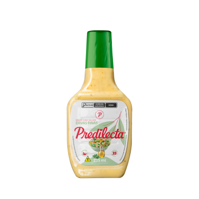 MOLHO SALADA ERVAS FINAS PREDILECTA 12X235 ML