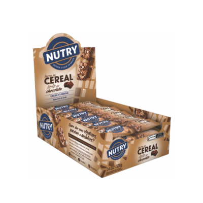BARRA CEREAL BOLO CHOC NUTRY 24X22G