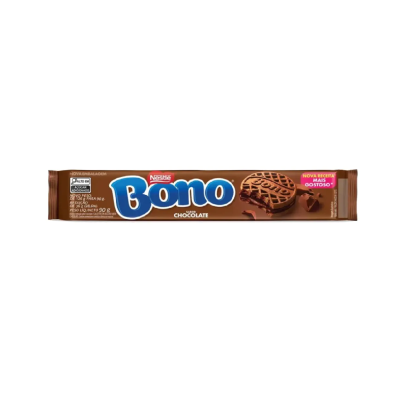 BISCOITO RECHEADO CHOCOLATE BONO 90G