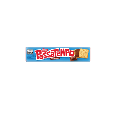 BISCOITO RECHEADO CHOCOLATE PASSATEMPO 130G