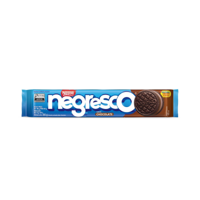 BISCOITO RECHEADO CHOCOLATE NEGRESCO 90G