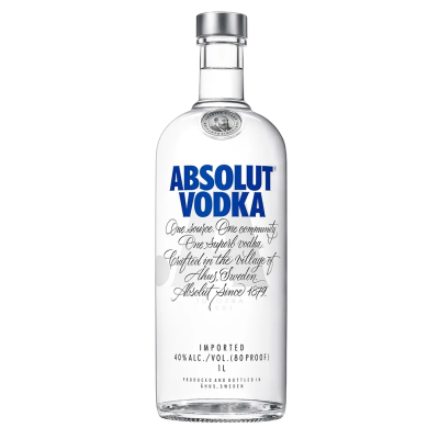 VODKA ABSOLUT 1 L