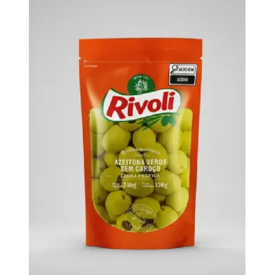 AZEITONA VERDE S CAROCO RIVOLI DOY PACK 24X120G