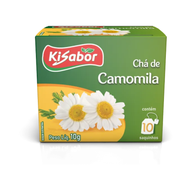 Cha De Camomila Kisabor 12X10G