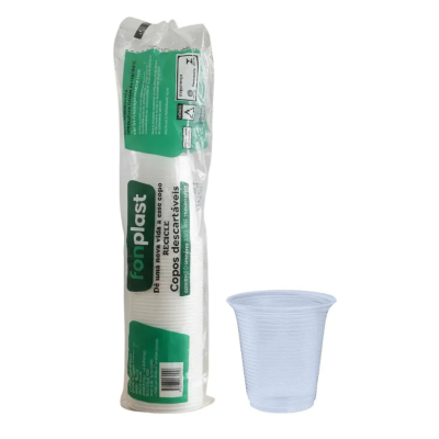 COPO TR 150 ML FONPLAST 100UN