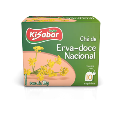 Cha De Erva Doce Kisabor 12X15G