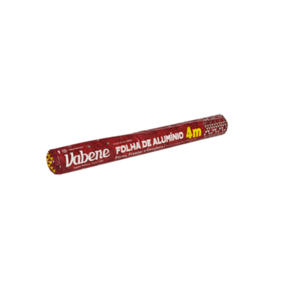PAPEL ALUMINIO VABENE 45CMX4MTS 25UN