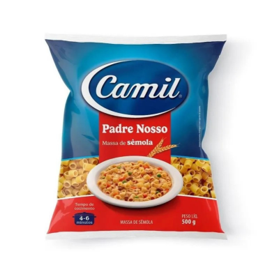 MACARRAO PADRE NOSSO SEMOLA CAMIL 500G