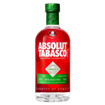 VODKA ABSOLUT TABASCO 750 ML