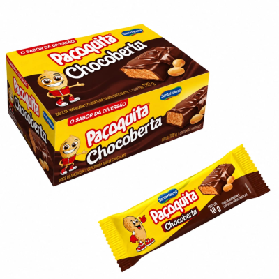 PACOQUITA COBERTURA CHOCOLATE DISPLAY 144G