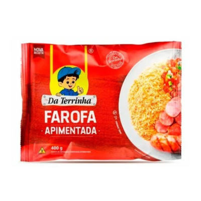 FAROFA PRONTA DA TERRINHA APIMENTADA 24X400G