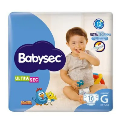 FRALDA G BABYSEC ULTRA JUMBINHO 8X16 UN