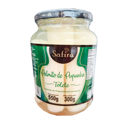 PALMITO PUPUNHA TOLETE SAFIRA 15X300G