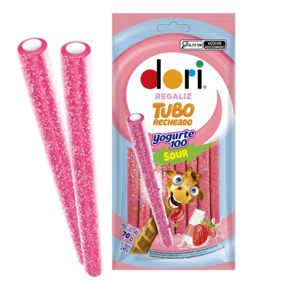 TUBO ACIDO YOGURTE100 DORI 12X70G