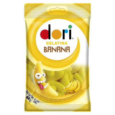 GELATINA BANANA DORI 16X60G