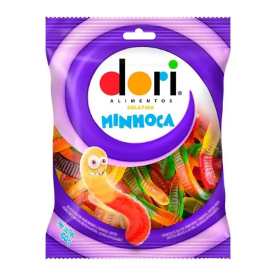 GELATINA MINHOCA DORI 16X60G
