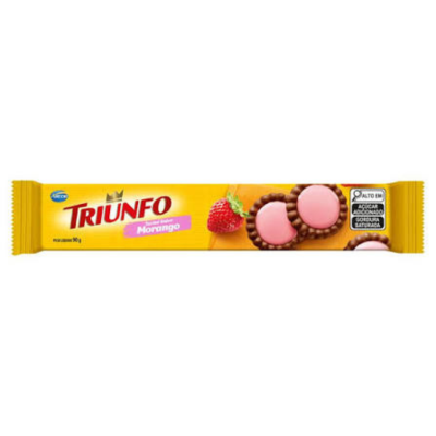 BISCOITO TORTINI MORANGO TRIUNFO 5X90G