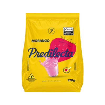 BEBIDA EM PO MORANGO PREDILECTA 24X370G