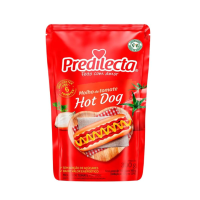 MOLHO HOT DOG STAND UP PREDILECTA 32X300G