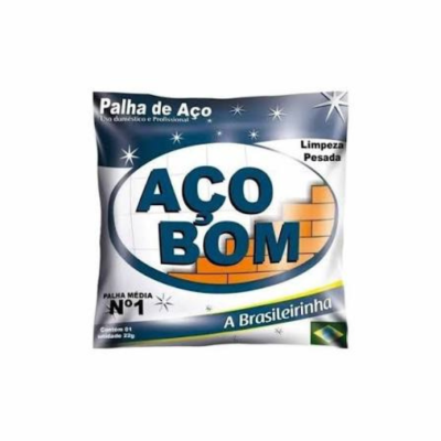 PALHA DE ACO N1 ACO BOM C/ 20UN